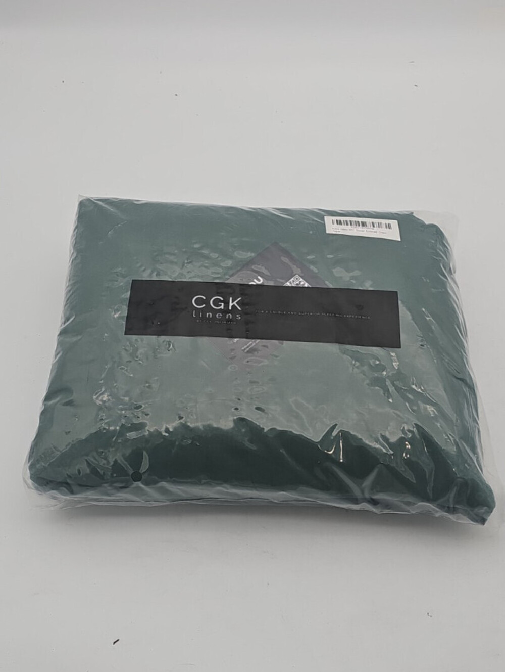 CGK Linens 4pc Queen Sheet Set, Green ..New In Sealed Package